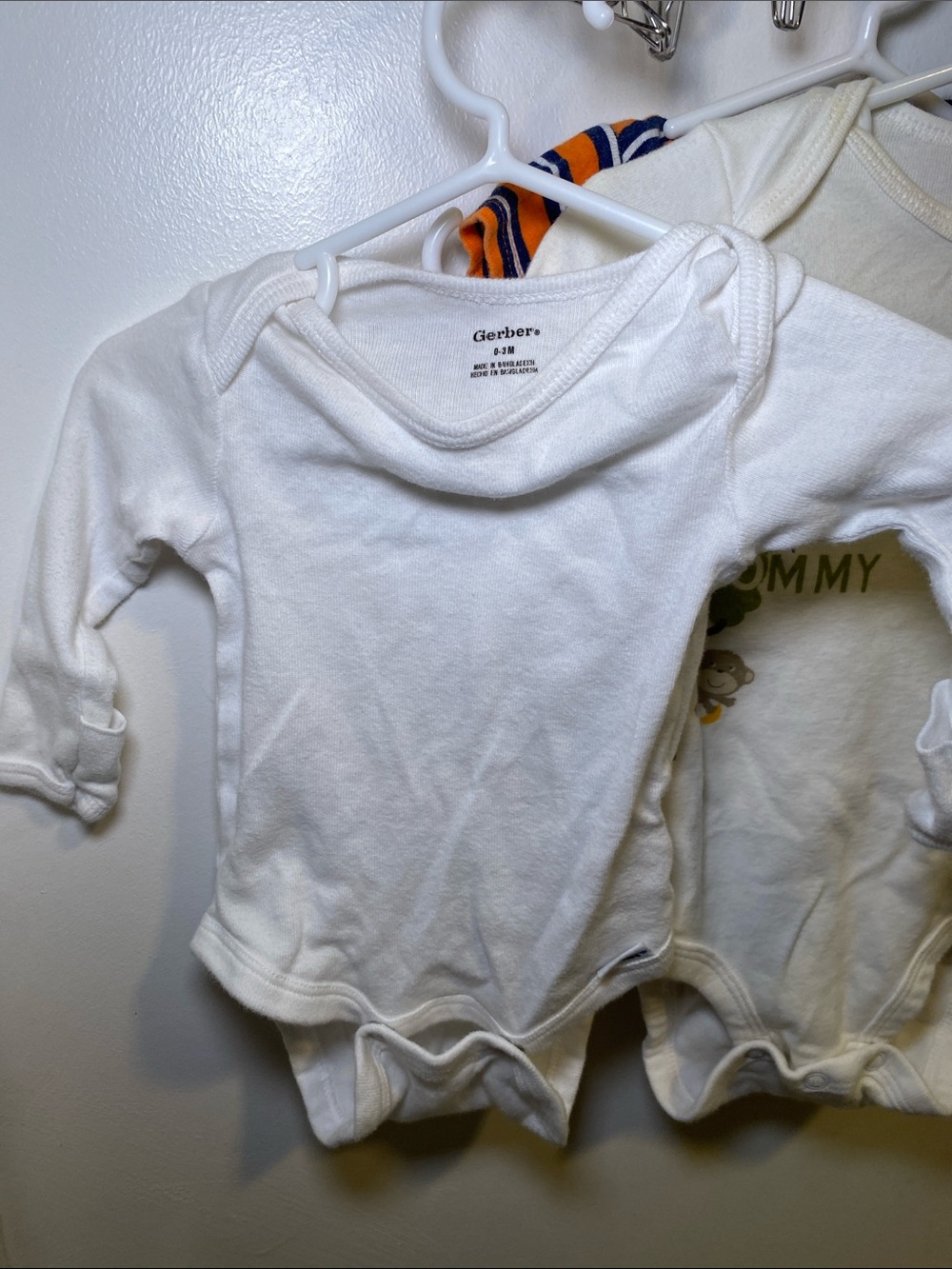 Carter's, Gerber, Okie Dokie, Long-Sleeve Baby Bodysuit and One Piece - Picture 3 of 7